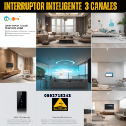 Interruptor Tuya Smart de 3 CH